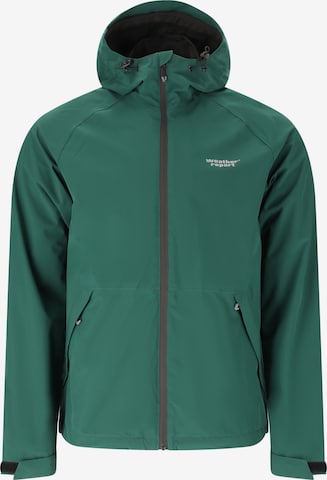 Weather Report Functionele jas 'Gust' in Groen: voorkant