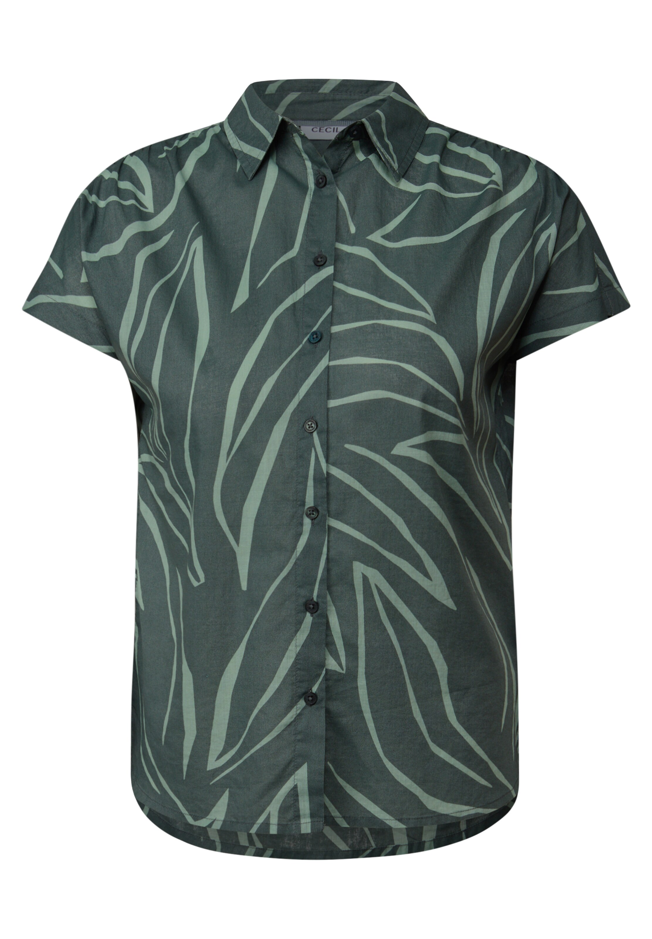 CECIL Blouse in Green: front