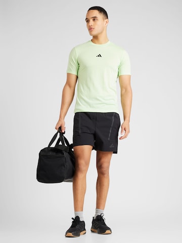 ADIDAS PERFORMANCE - regular Pantalón deportivo en negro