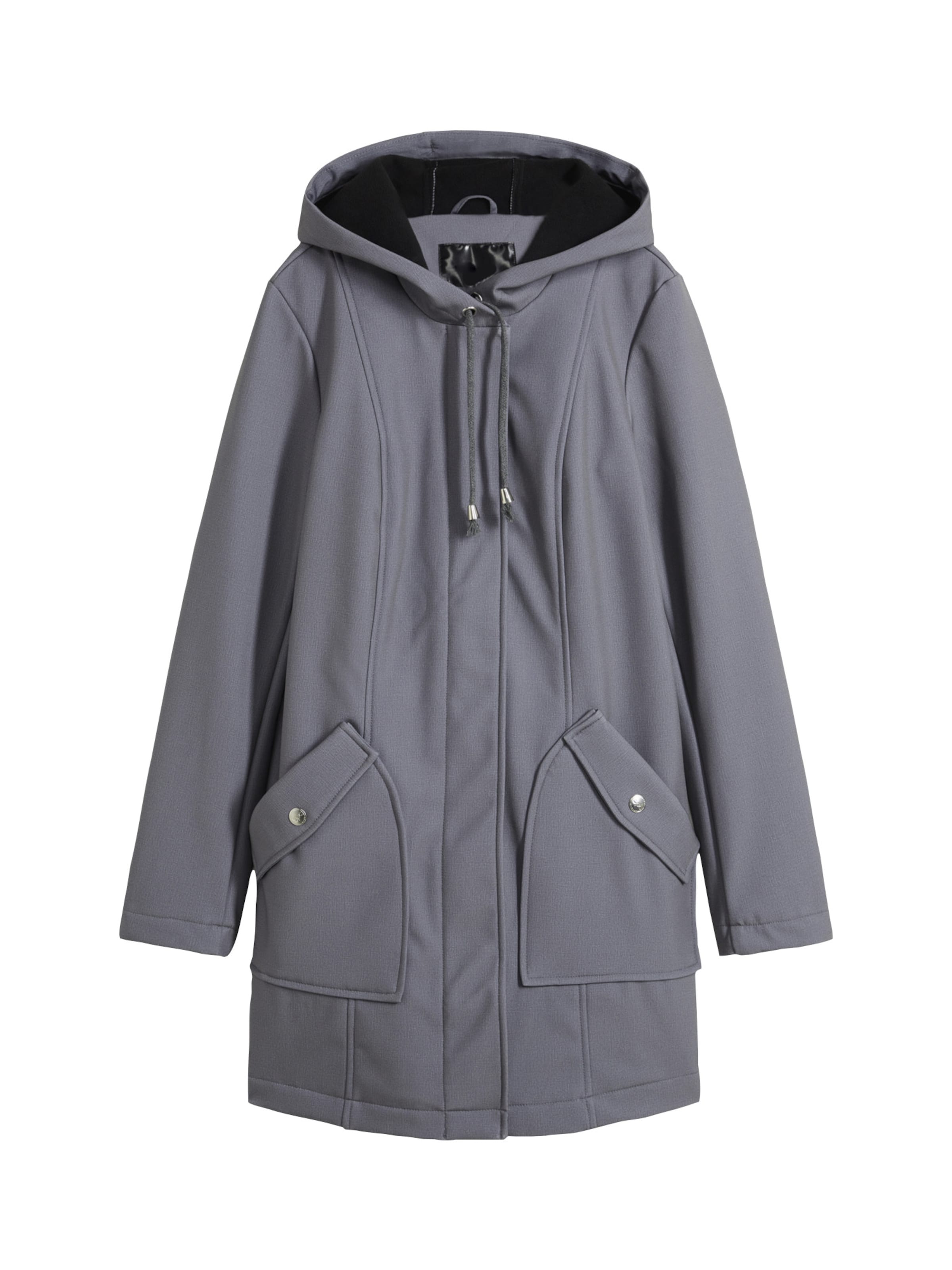 Parka mi-saison bonprix en gris : devant
