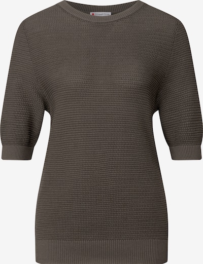 STREET ONE Pullover in braun, Produktansicht