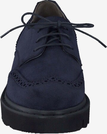 Paul Green Lace-Up Shoes in Blue