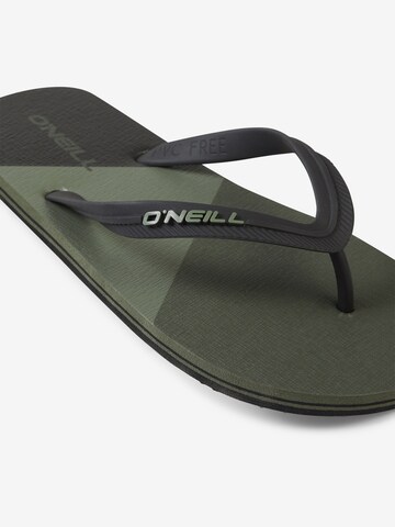 Tongs O'NEILL en vert