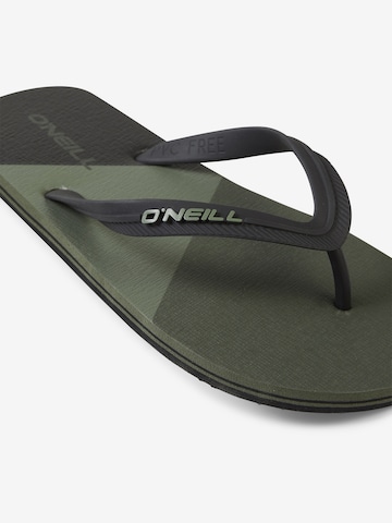 O'NEILL T-Bar Sandals in Green