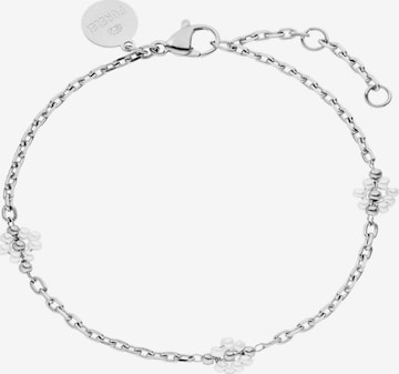 PURELEI Voetsieraden 'Linen Blossom' in Zilver: voorkant