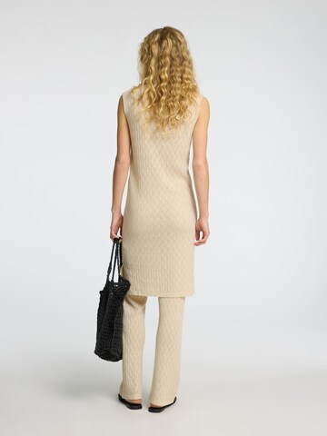 SELECTED FEMME Knit dress in Beige