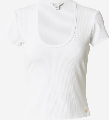 GUESS Shirt 'LYNN' in White: front