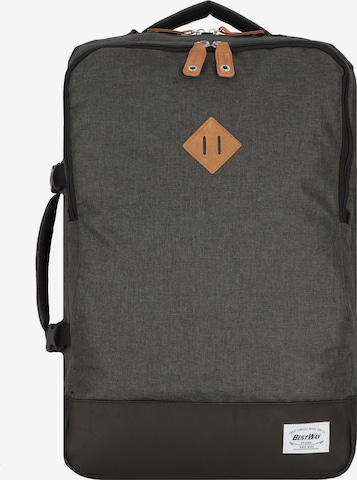 Worldpack Backpack 'Bestway Cabin Pro' in Grey: front