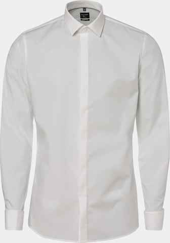 OLYMP Button Up Shirt in Beige: front