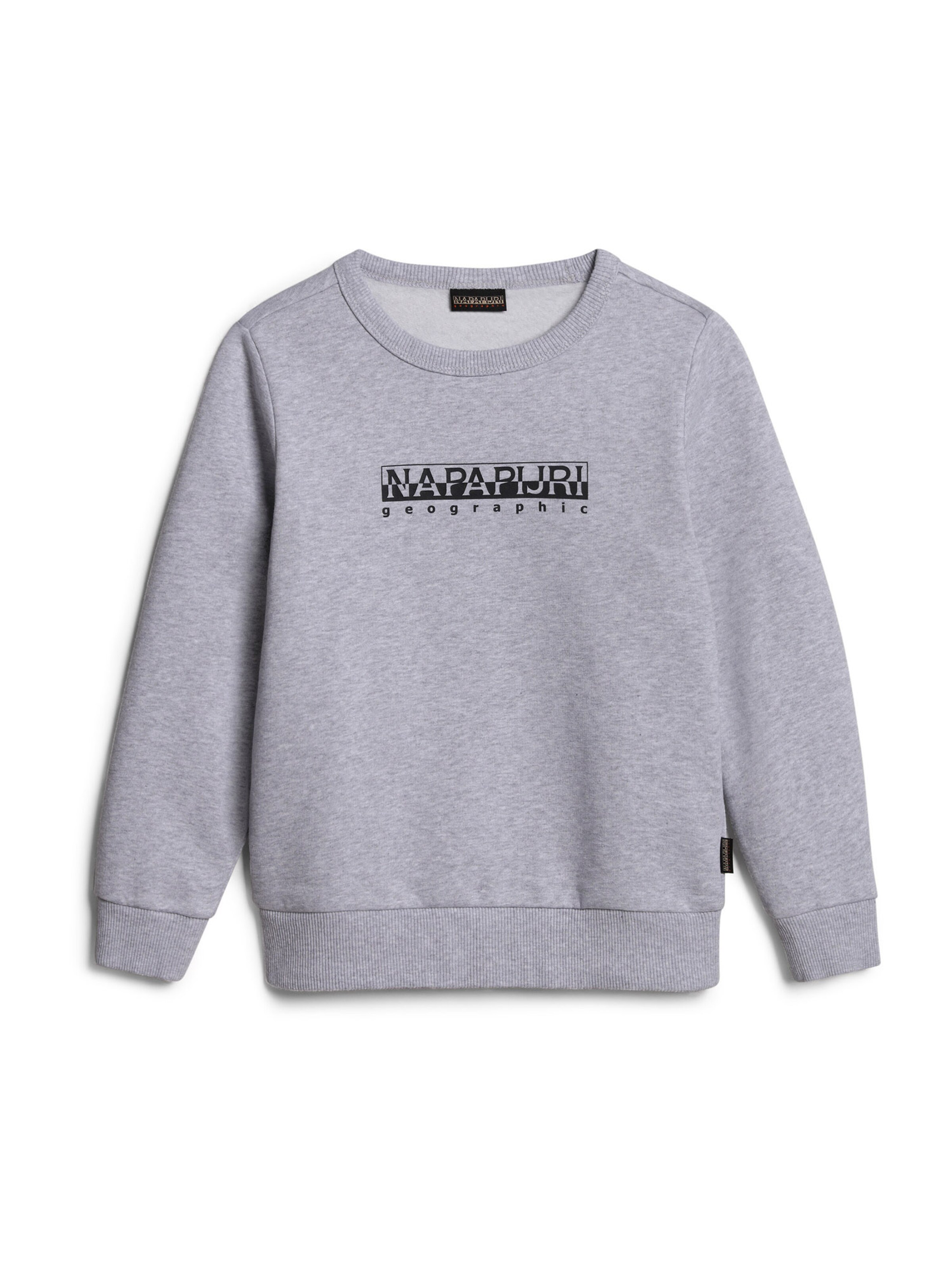 NAPAPIJRI Sweatshirt in Light Grey | ABOUT YOU
