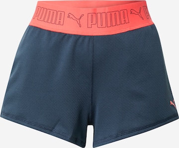 PUMA Regular Sportshorts in Blau: predná strana