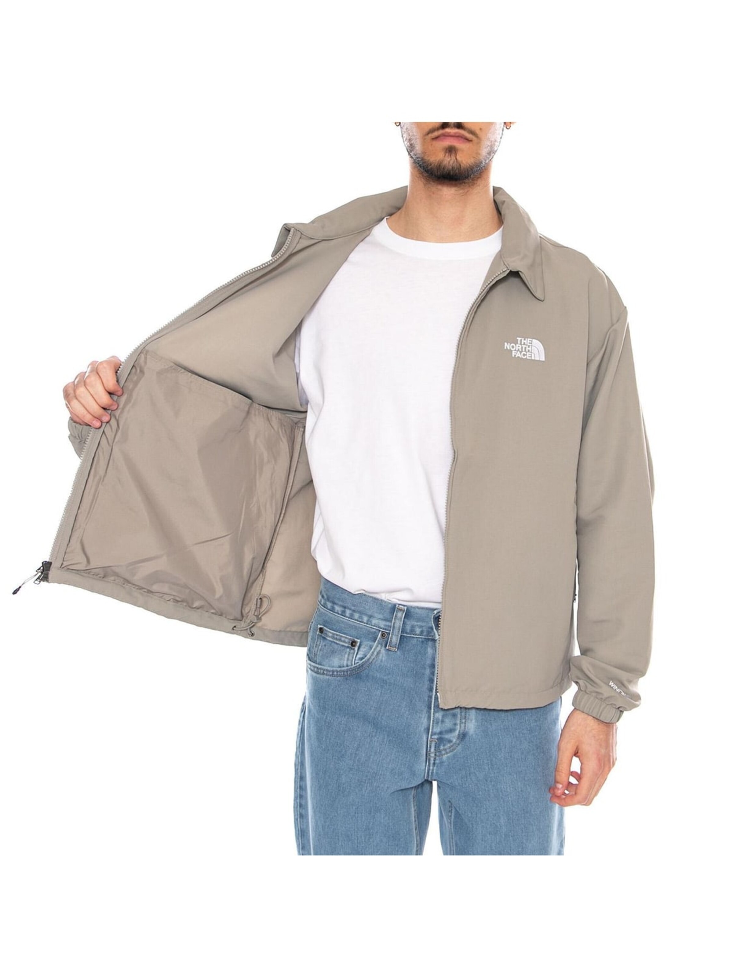 THE NORTH FACE Between-season jacket 'M TNF Easy Packable Stobe Stab' in Beige