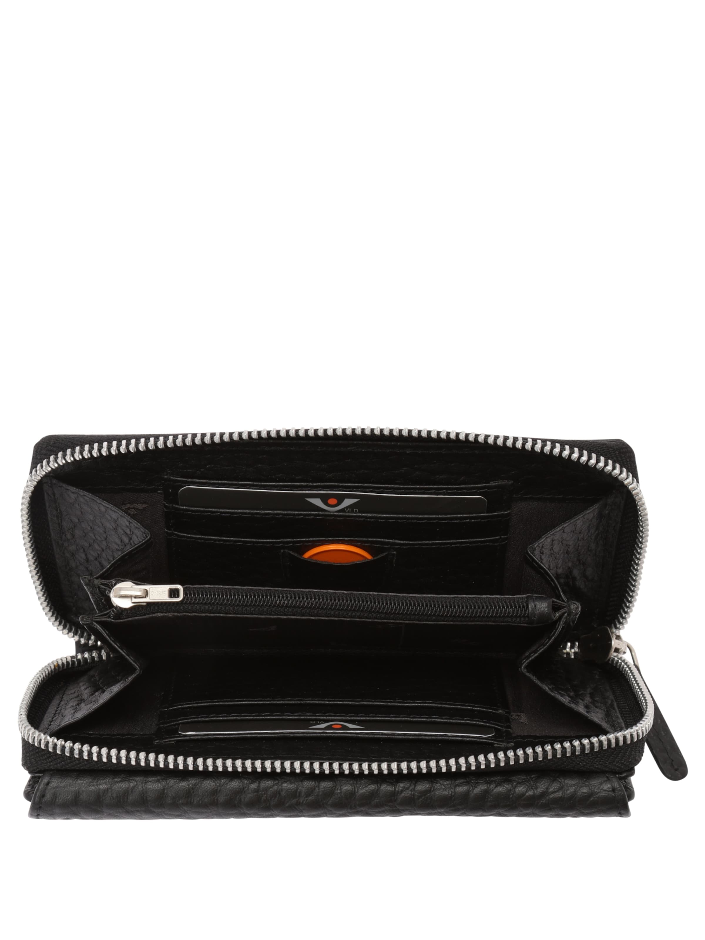 Portamonete 'Hirsch' di VOi in nero