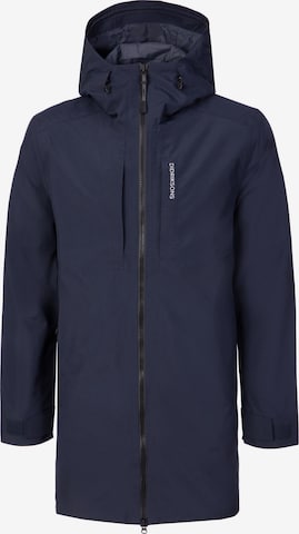 Parka mi-saison 'Sören' Didriksons en bleu : devant