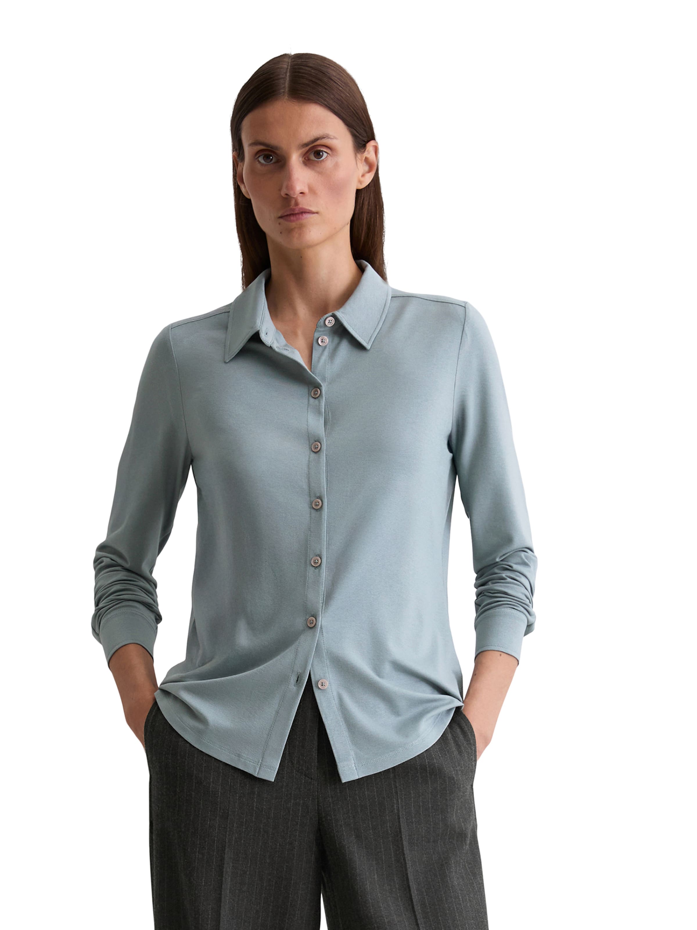 Marc O'Polo Blouse in Blue: front