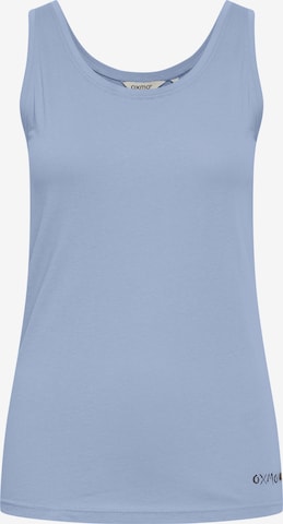 Oxmo Top 'Pina' in Blue: front