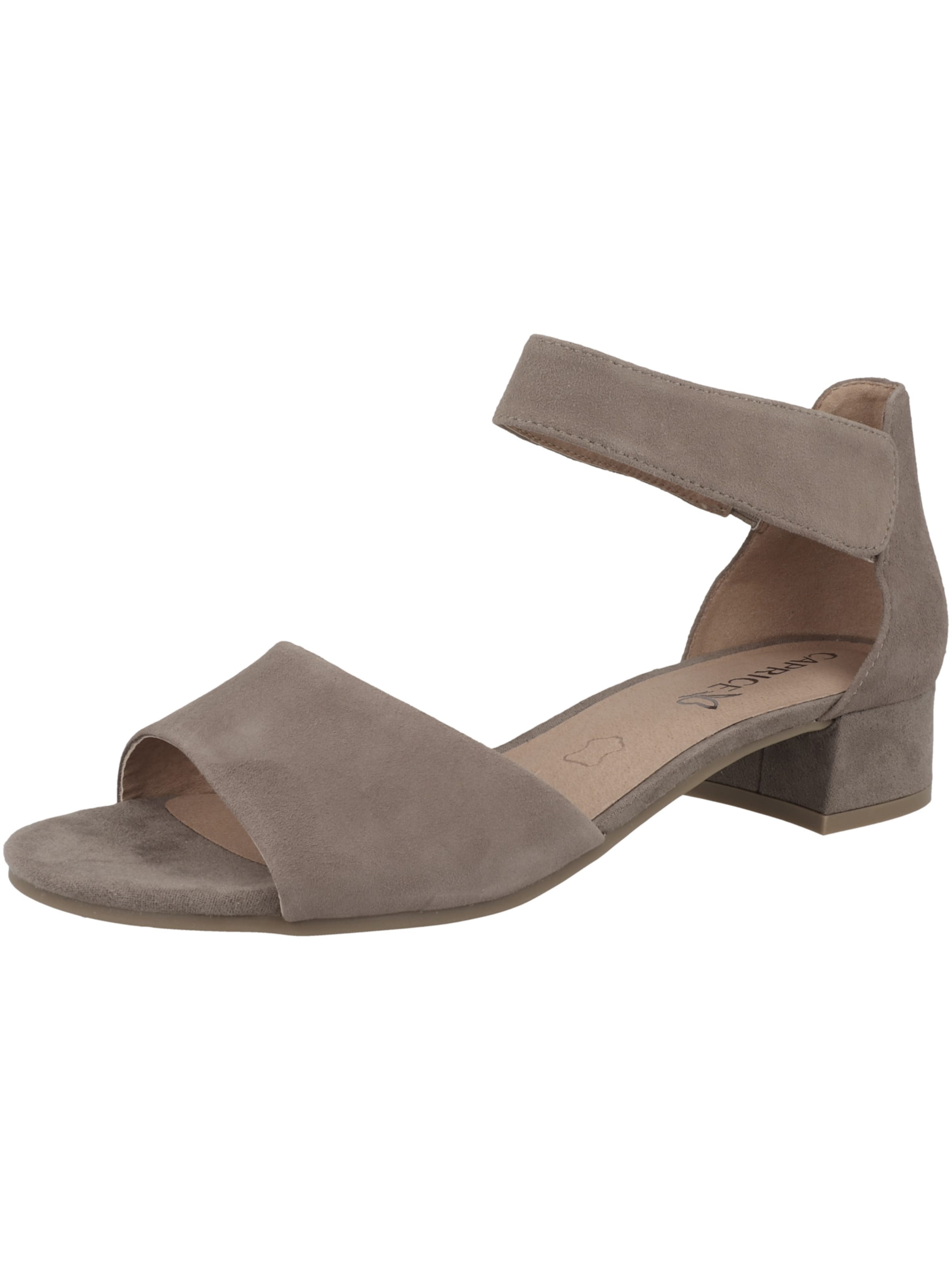 CAPRICE Sandaal in Grijs: voorkant