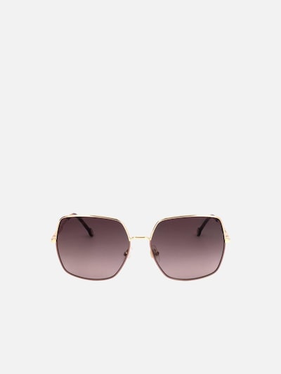 Carolina Herrera Zonnebril 'Carolina Herrera HER 0139/S Gold nude 60/16/145 Women Sunglasses' in 60 in de kleur Beige, Productweergave