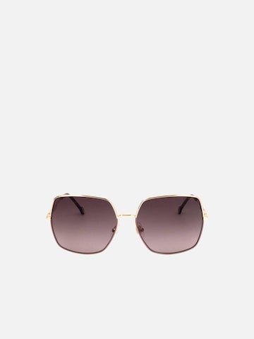 Carolina Herrera Sonnenbrille 'Carolina Herrera HER 0139/S Gold nude 60/16/145 Women Sunglasses' in Beige: Vorderseite