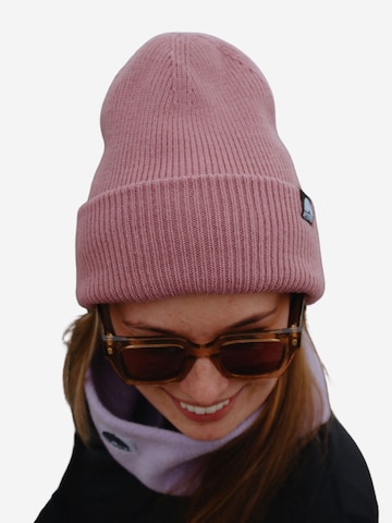 WESORA GmbH Beanie 'Mütze - Recyceld' in Purple: front