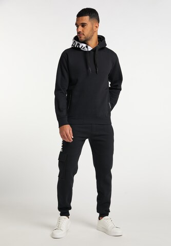 BRUNO BANANI Sweatshirt 'Reed' in Zwart