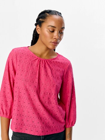 Camicia da donna 'OBJLaila' di OBJECT in rosa