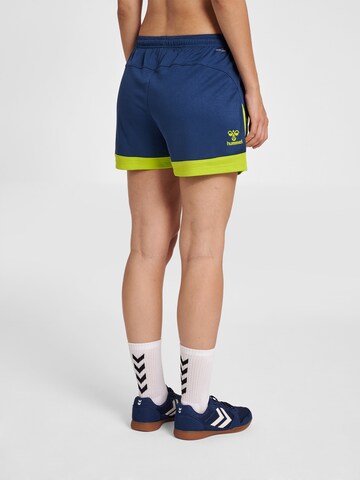 Hummel Regular Sportbroek 'Poly' in Blauw