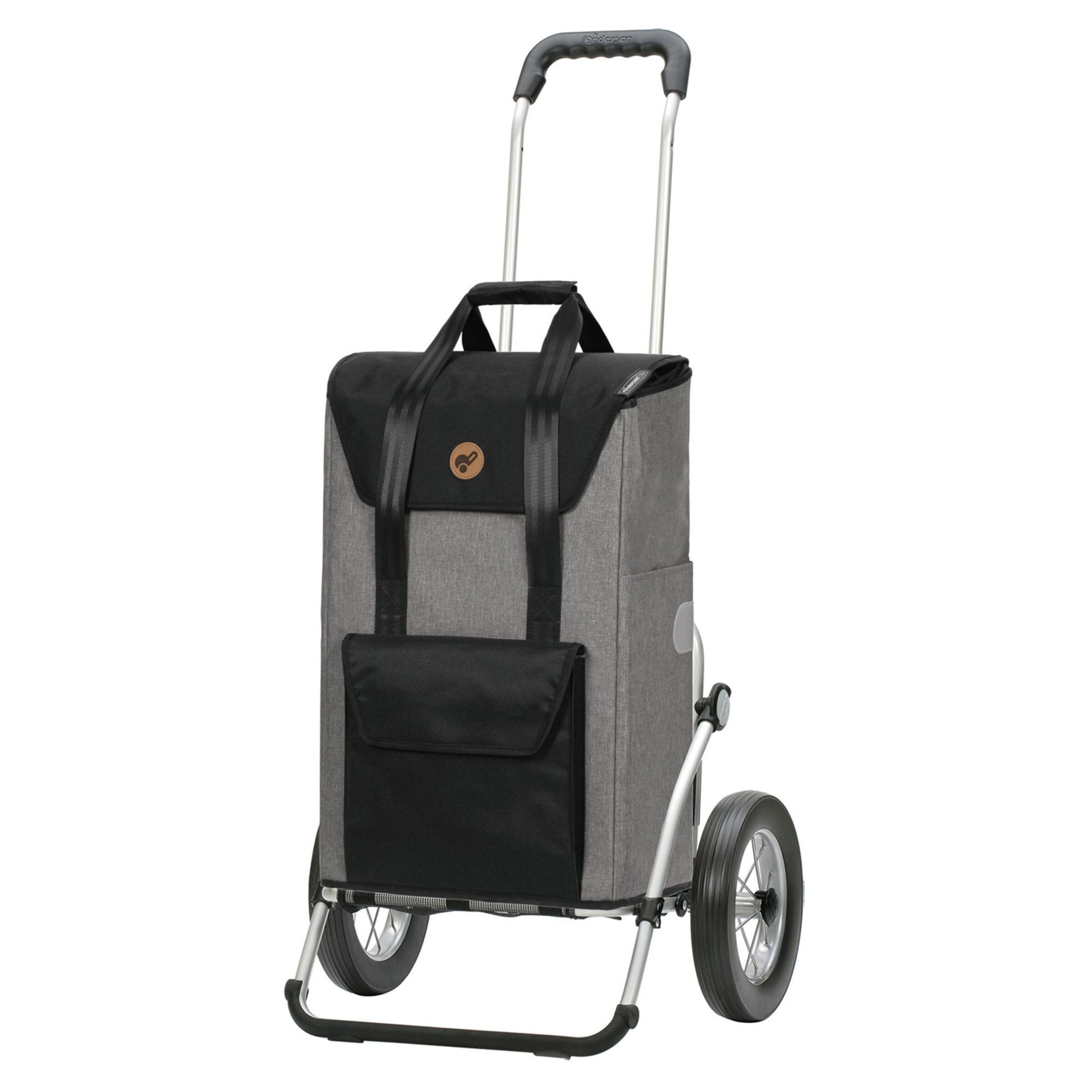 Andersen Shopper Cart 'Senta' in Grey: front