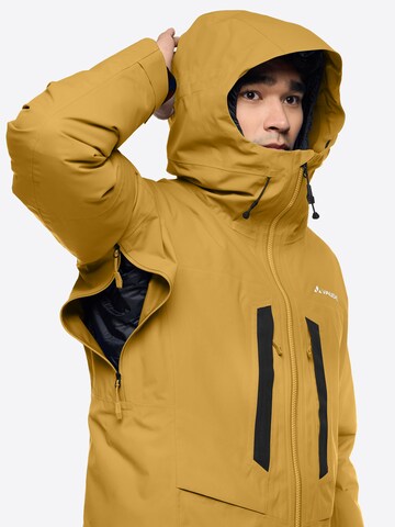 VAUDE Outdoor jacket 'Monviso' in Yellow