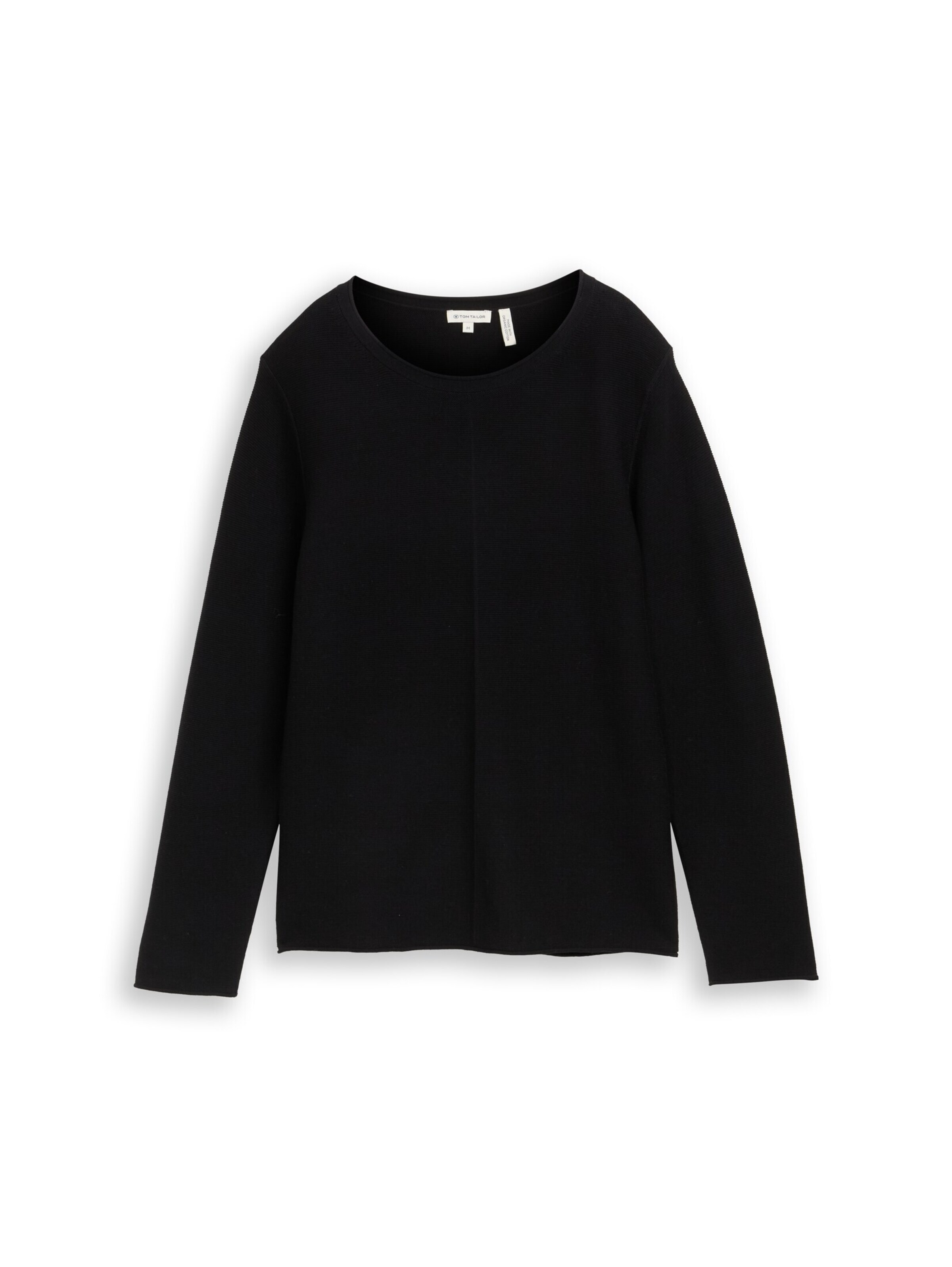 TOM TAILOR Pullover in Schwarz: Vorderseite