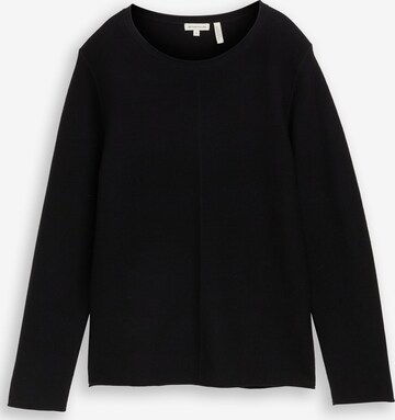TOM TAILOR Pullover in Schwarz: Vorderseite