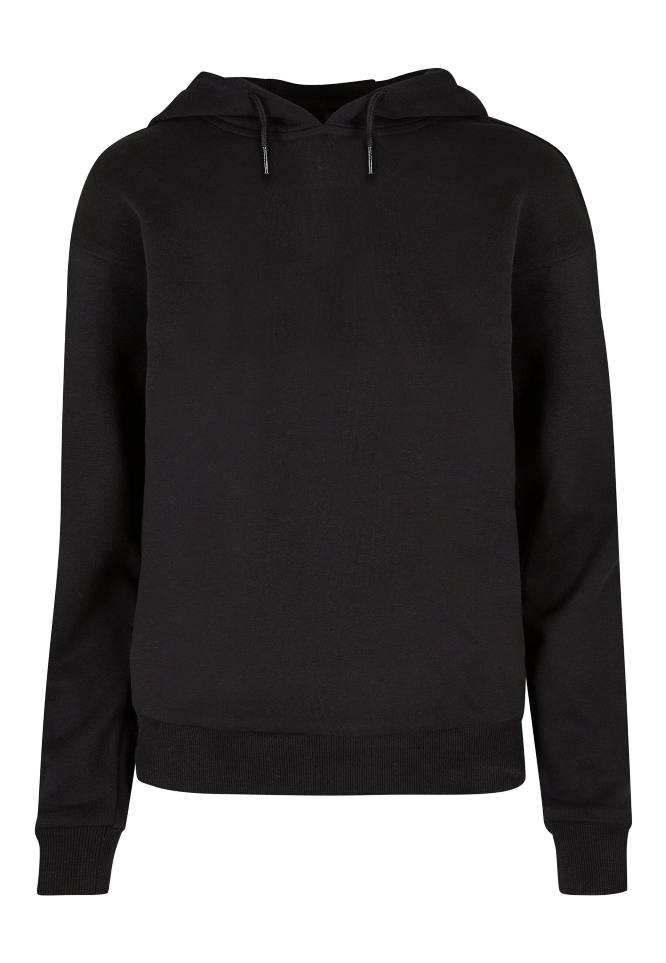 Merchcode Sweatshirt '77 Free Spirit Black' in Schwarz: Vorderseite