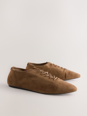 Next Schnürschuh 'Forever Comfort' in Braun