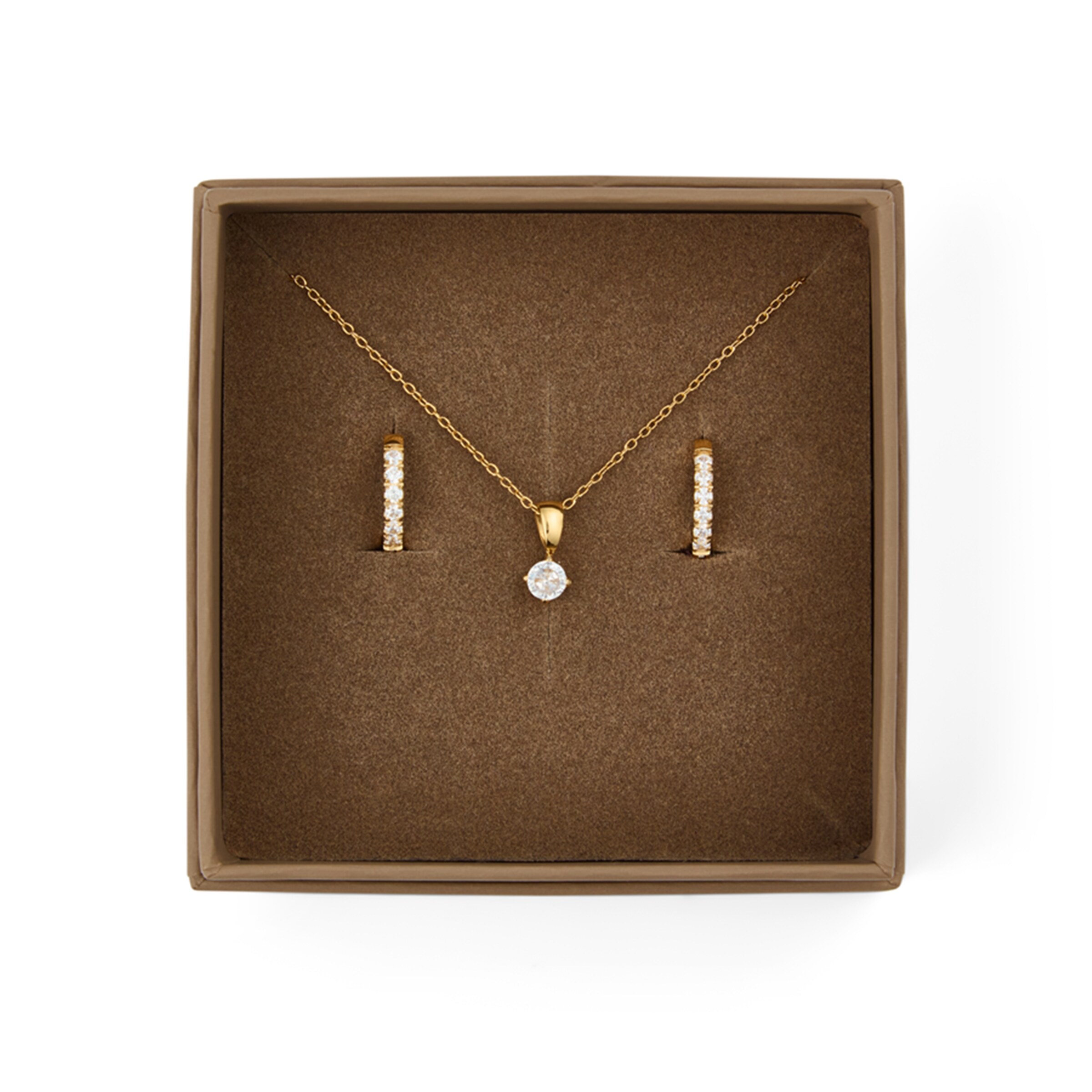 Mockberg Geschenkset in Gold: Vorderseite