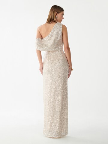 BWLDR Avondjurk 'CINDE' in Beige