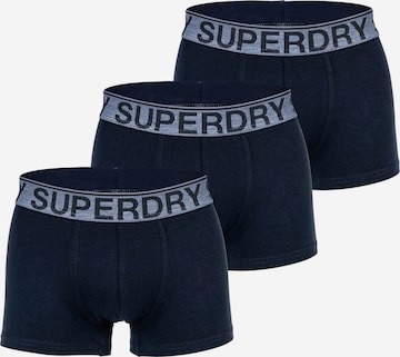 Superdry Boxershorts in Blauw: voorkant