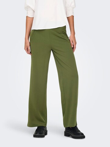 JDY Wide leg Broek 'JDYLOUISVILLE CATIA' in Groen