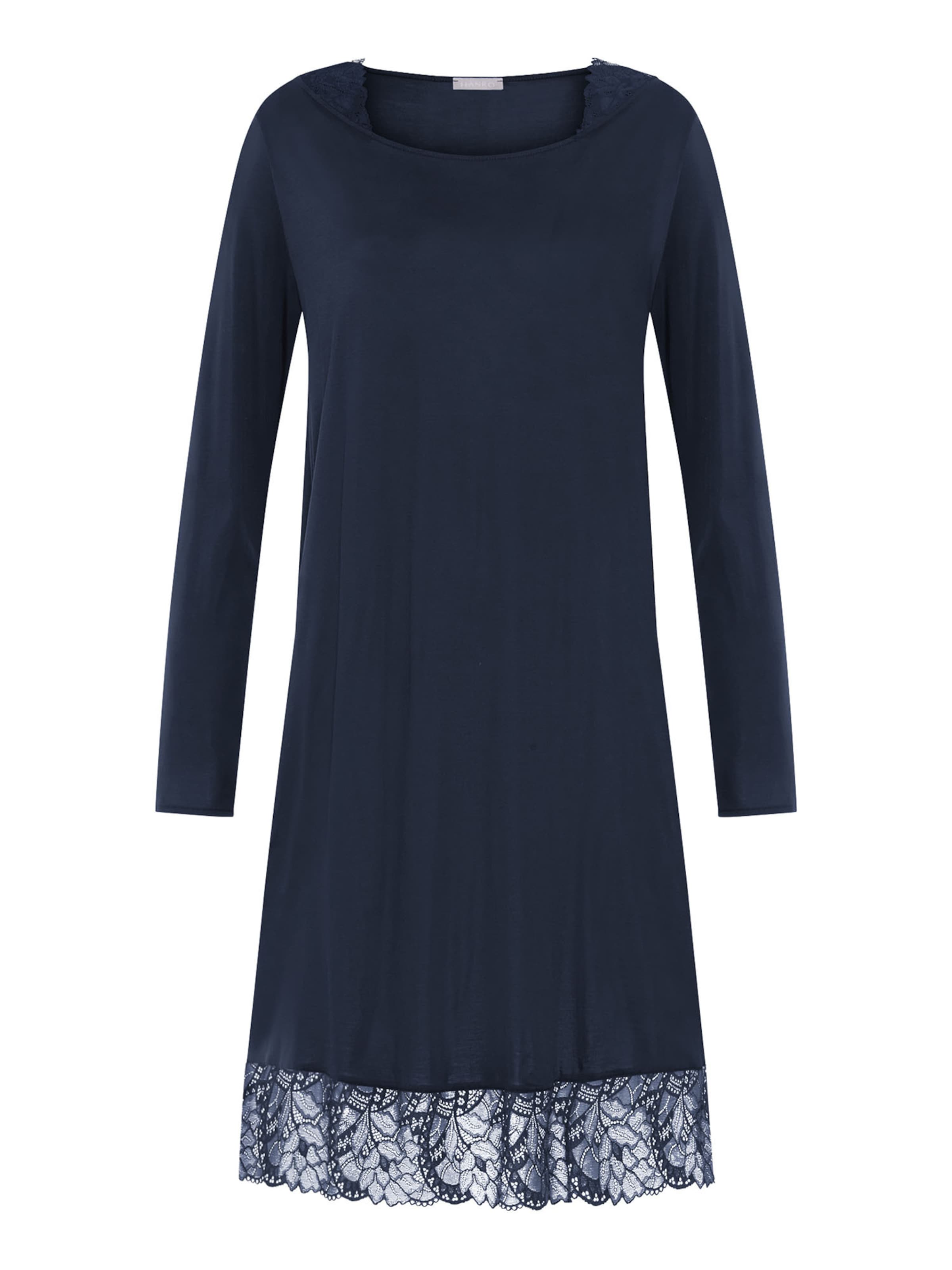 Chemise de nuit ' Azelia Nightwear ' Hanro en bleu : devant
