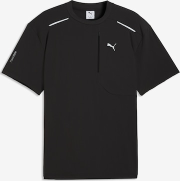 PUMA Functioneel shirt 'Pumatech' in Zwart: voorkant