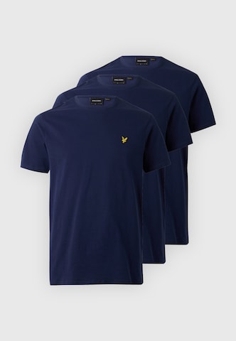 Lyle & Scott - Camisa em azul: frente