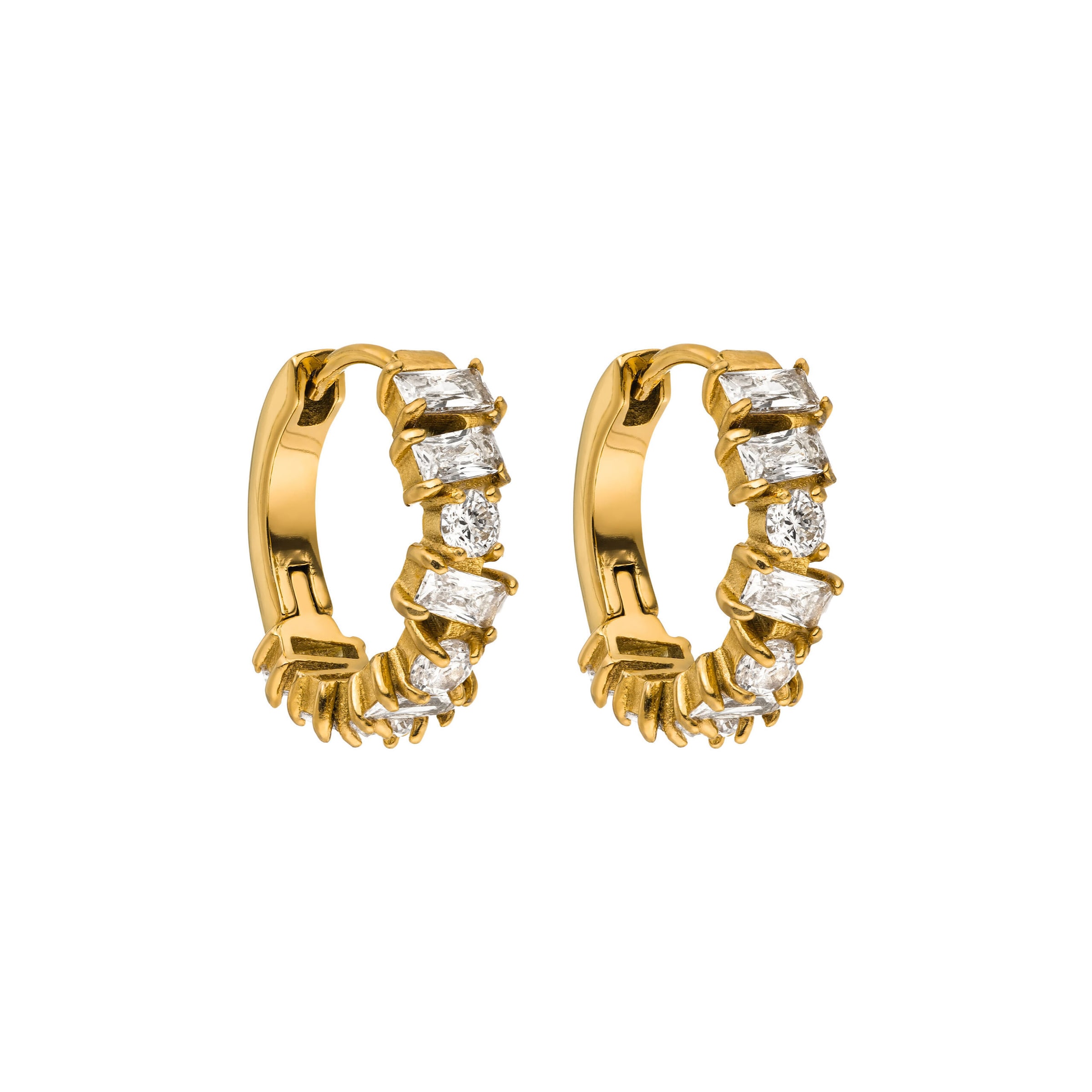 PURELEI Earrings 'CHIC' in Gold: front