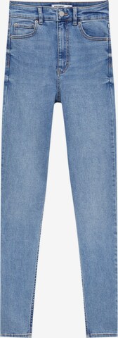 Pull&Bear Skinny Farmer - kék: elől