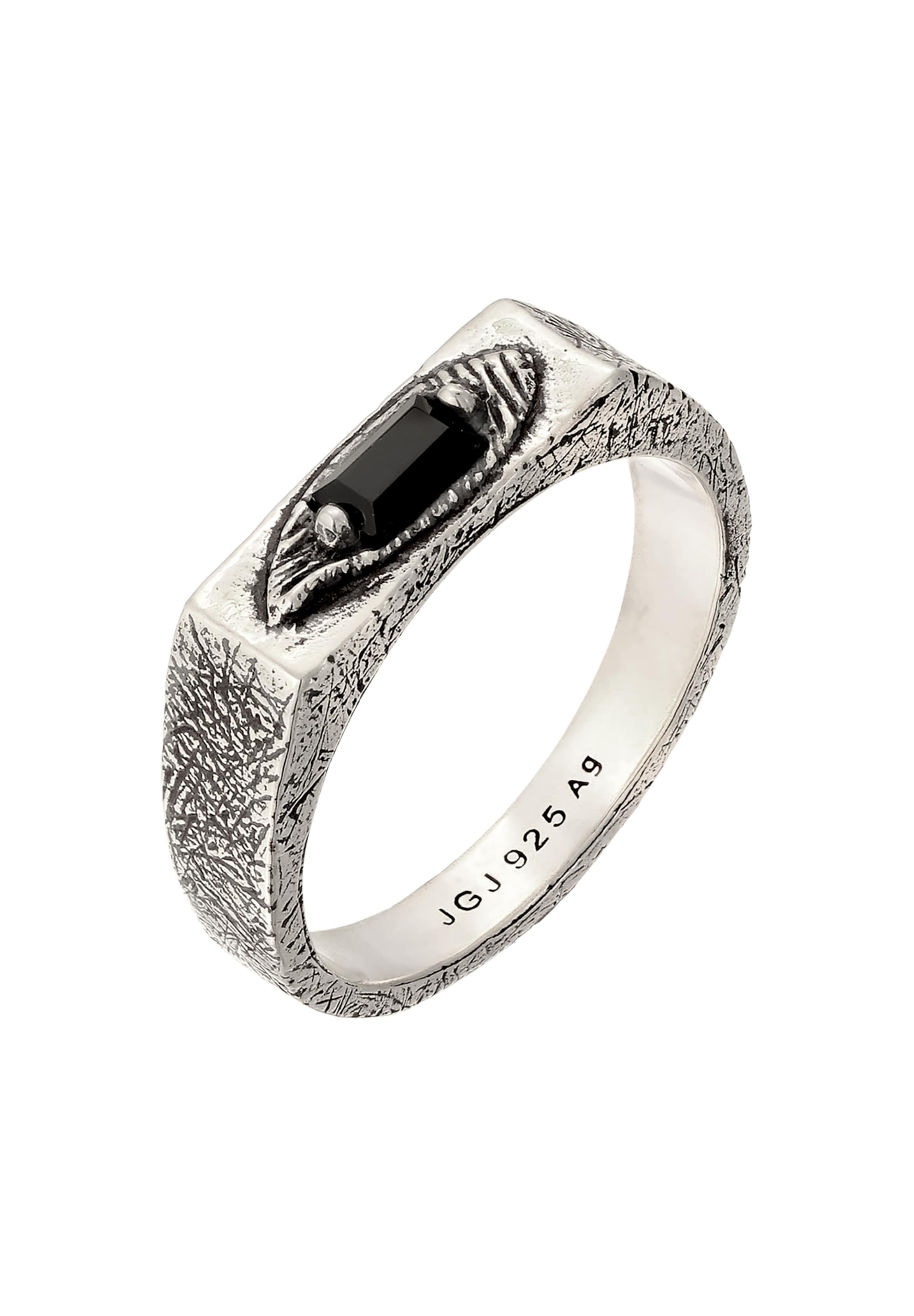 Haze&Glory Ring in Silber: Vorderseite