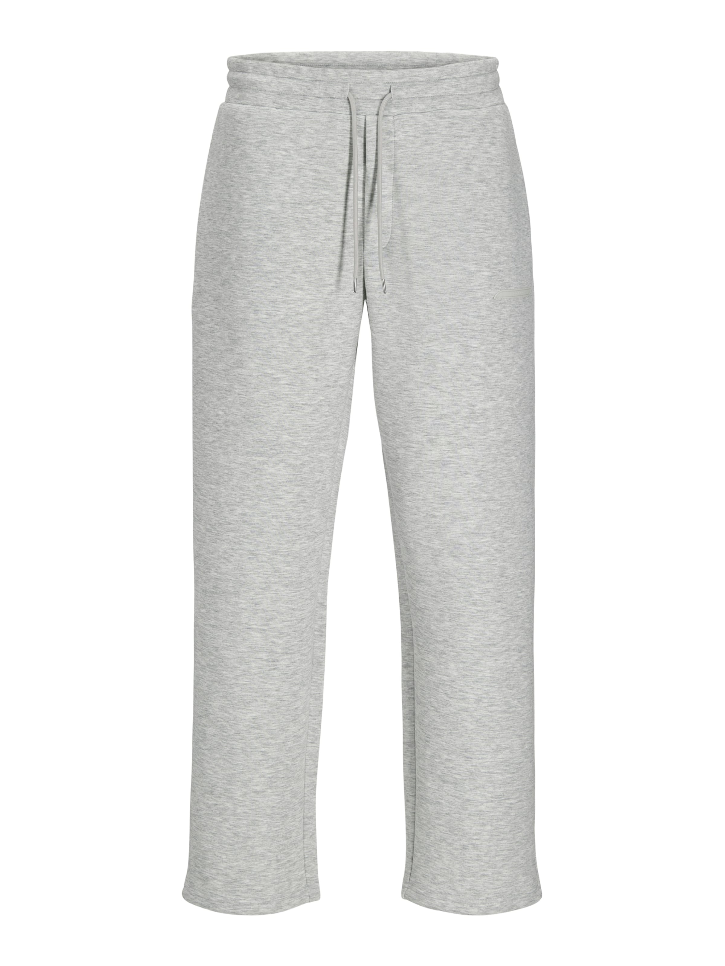 JACK & JONES Regular Pants 'JPSTKarl' in Grey: front