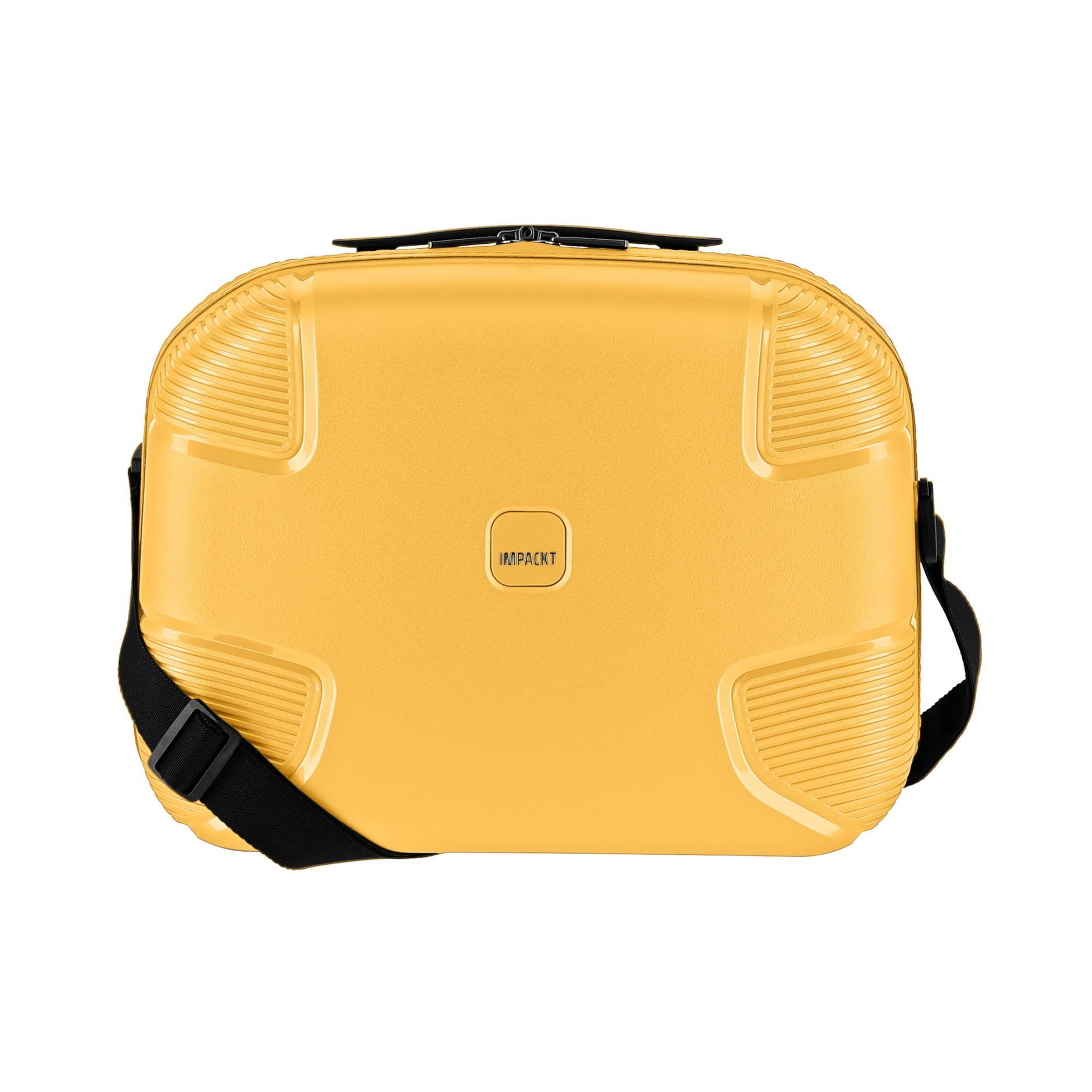 Trousses de toilette IMPACKT en jaune : devant