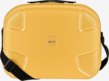Trousses de toilette IMPACKT en jaune : devant