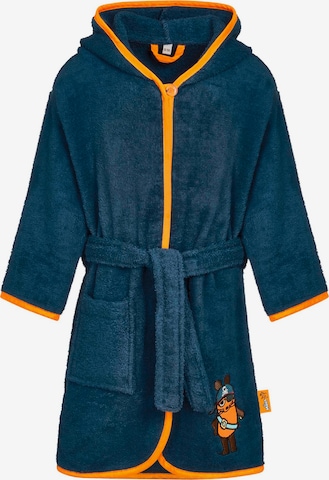 PLAYSHOES Kylpytakki 'DIE MAUS PIRAT' värissä sininen: etupuoli