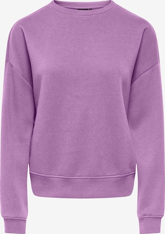 ONLY Sweatshirt in Lila: Vorderseite