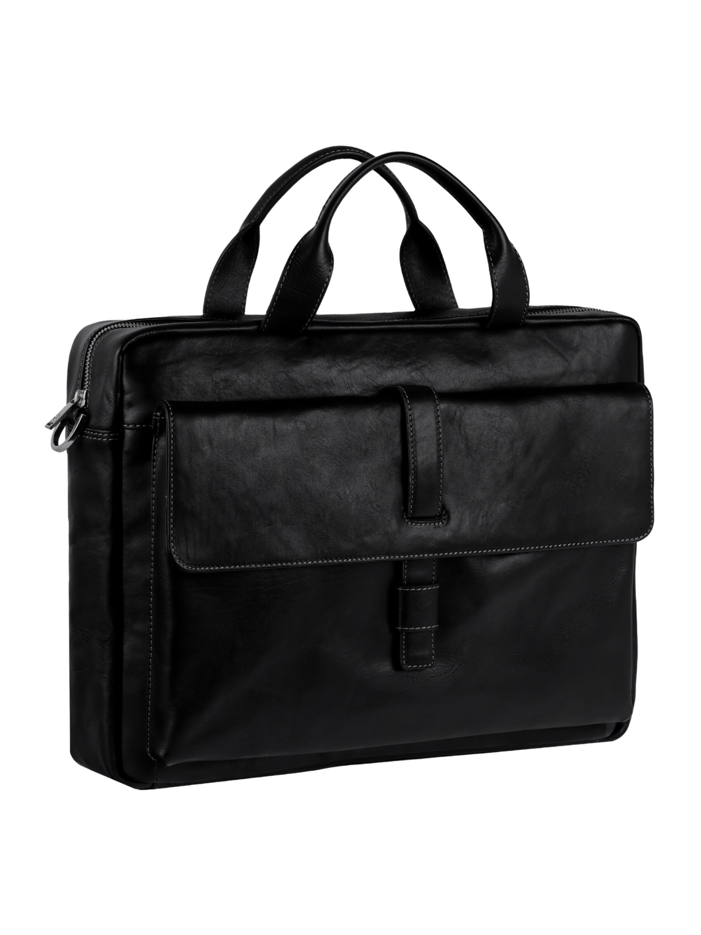 Sac d’ordinateur portable 'The Chateau' Time Resistance en noir