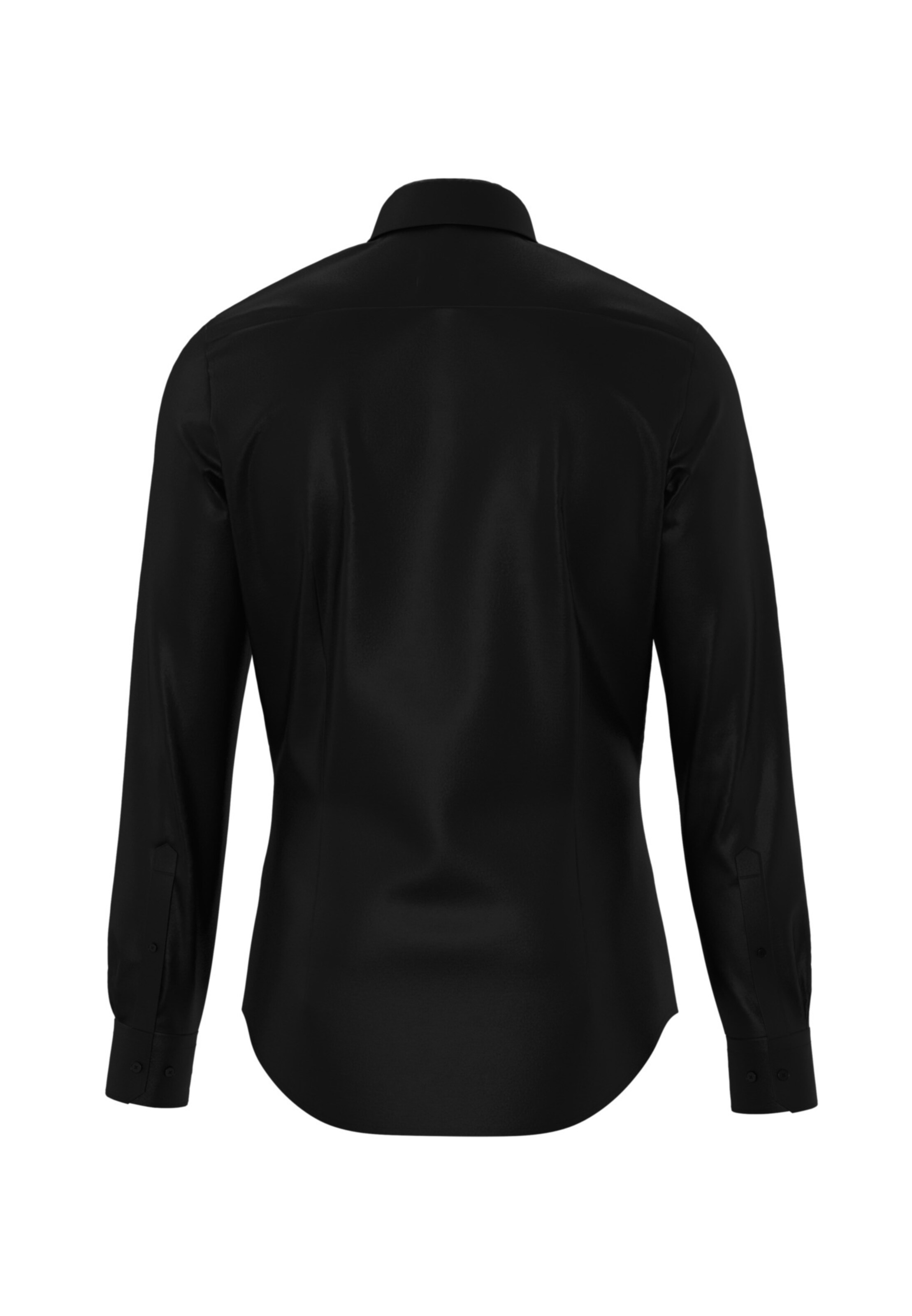Coupe regular Chemise business SEIDENSTICKER en noir